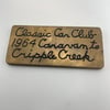 VTG Solid Brass 1964 Classic Car Club Cripple Creek Car Caravan