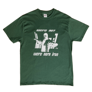Image of Norn Iron T-Shirt Forrest Green & White