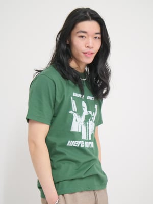 Image of Norn Iron T-Shirt Forrest Green & White
