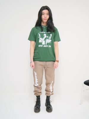 Image of Norn Iron T-Shirt Forrest Green & White