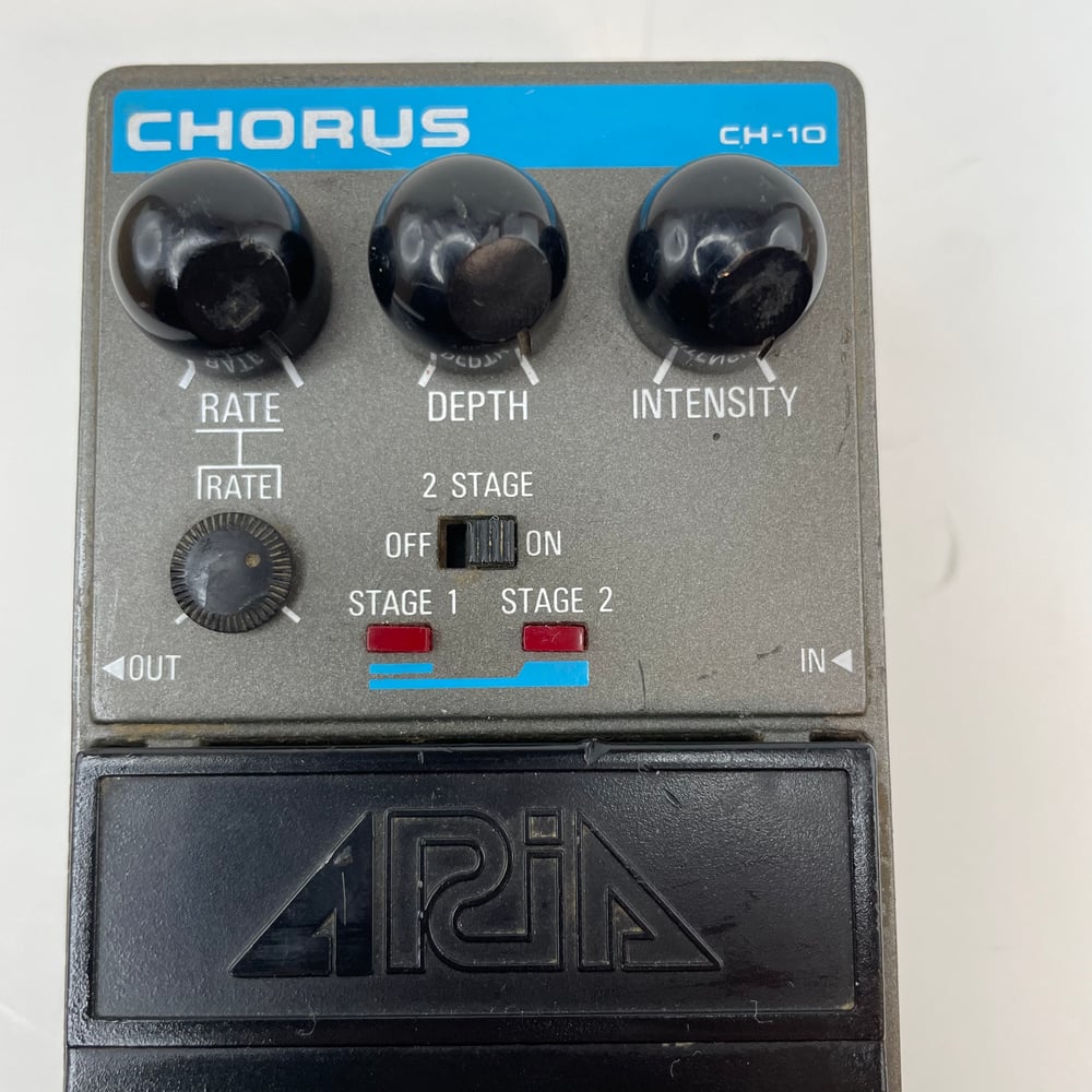 FXPedal: Vintage 80s Aria CH-10 2 Stage Chorus Made In Japan