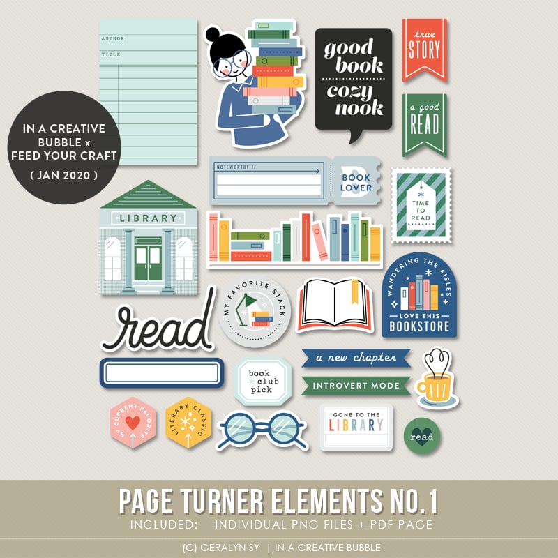 Image of Page Turner Elements No.1 (Digital)