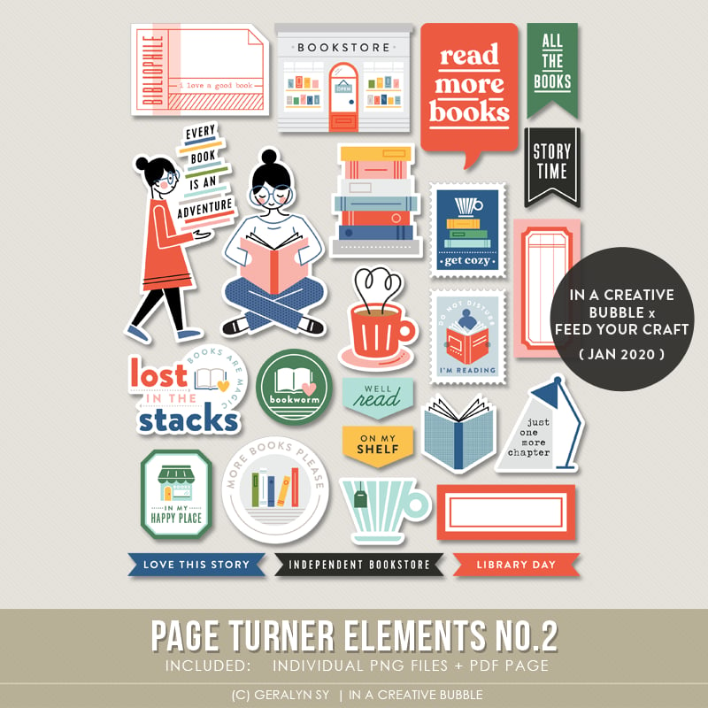 Image of Page Turner Elements No.2 (Digital)