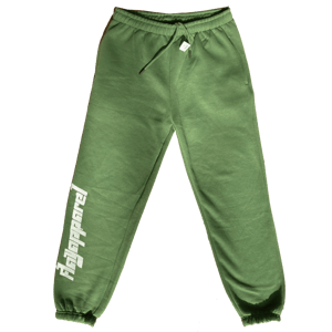 Image of SWEATPANTS Green & White