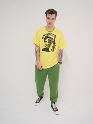 Image of SWEATPANTS Green & White