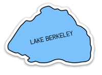 Lake Berkeley Sticker 