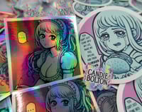 Image 1 of Coaster, Sticker, & Pin Set