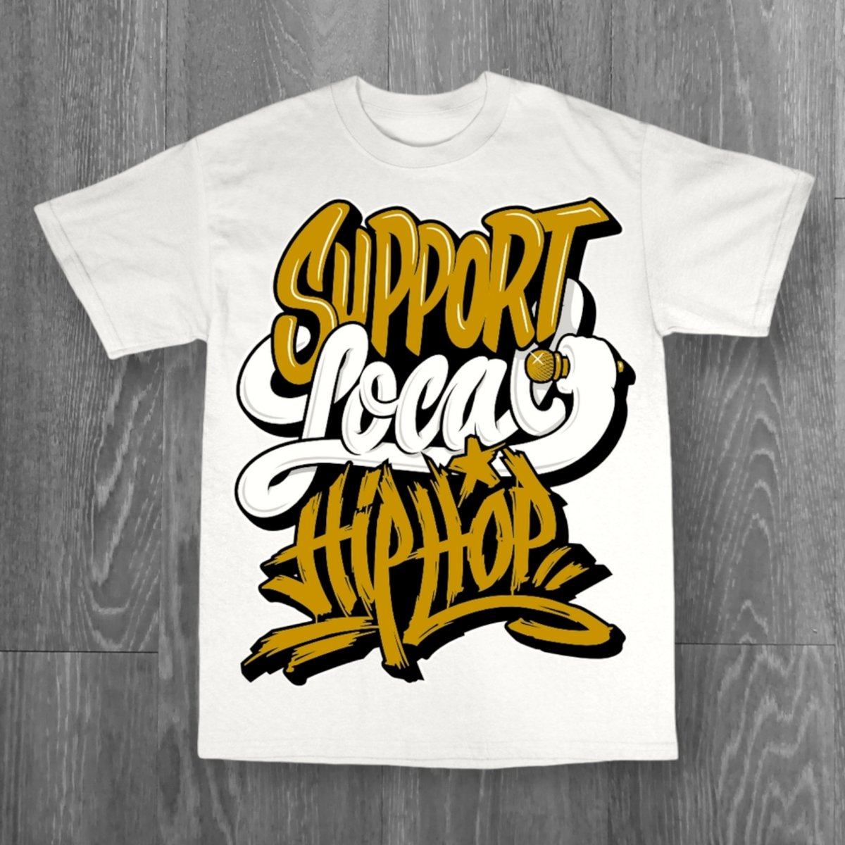 Image of Support Local Hip Hop (White)