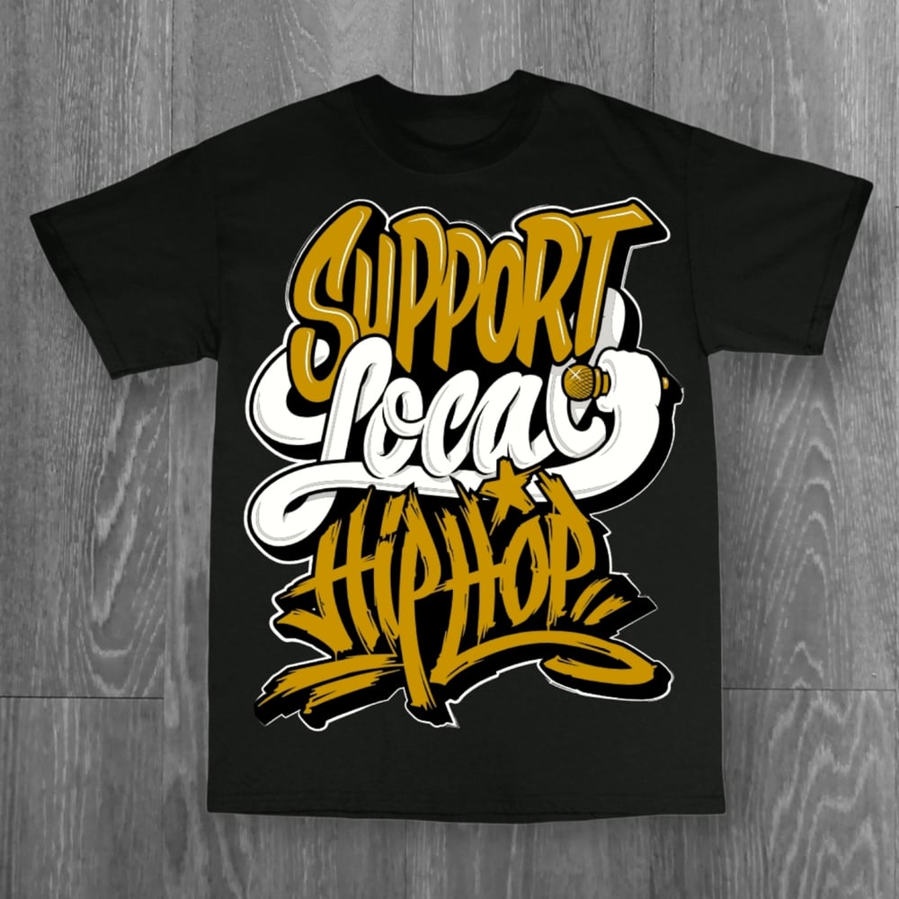 Image of Support Local Hip Hop (Black)