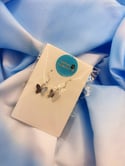“Mariposa” Earrings (Silver)