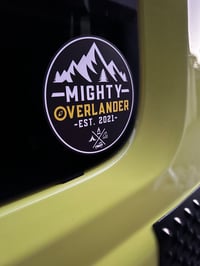 Mighty Overlander Sticker