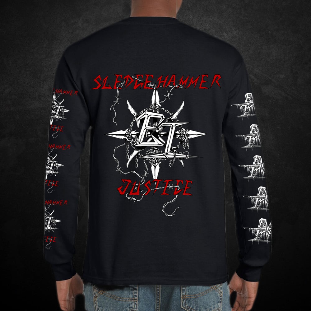Sledgehammer Justice / Longsleeve Black Evil Invaders