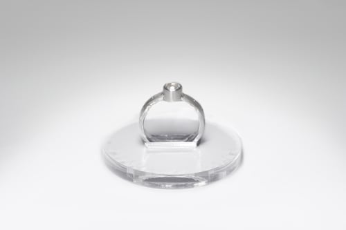 Image of "Effulgence" silver ring with rock crystal · CLARITAS ·