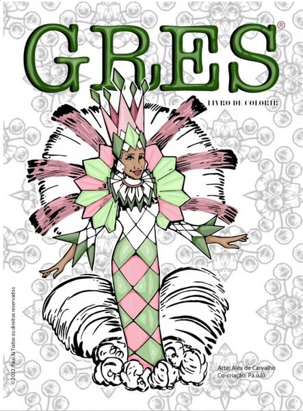 Image of Livro de colorir GRES: Segmentos