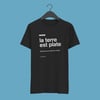 T-shirt - La terre est plate