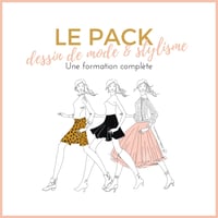 Image 1 of Formation : PACK Dessin de Mode & Stylisme