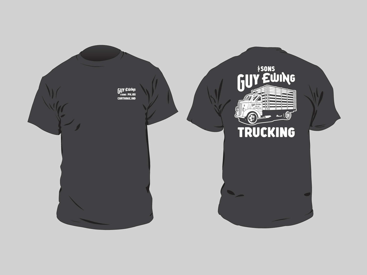 Image of Ewing Trucking T-shirt - PREORDER