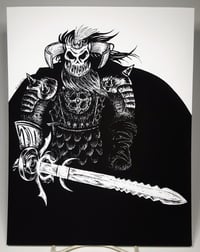 Image of Mask of Death, Sword of Doom - Giclee Print