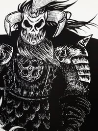 Image of Mask of Death, Sword of Doom - Giclee Print