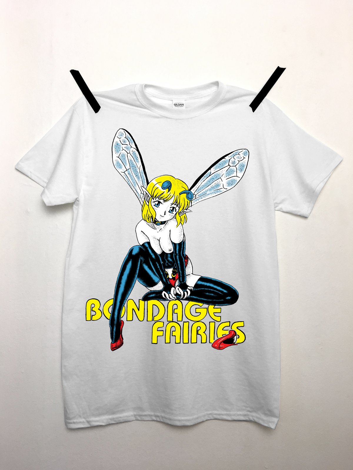 Tシャツ ボンデージフェアリーズ 漫画 アニメ 古着 セクシー 平成 可愛い THE BONDAGE FAIRIES Tシャツ XXL ボンデージフェアリーズ メンズ