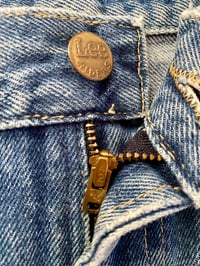 Image 4 of 70s REPAIRED LEE RIDERS JEANS