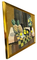 20th Century Swedish School 'Still Life with Lemons and Pineapple'