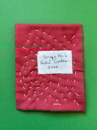 Image 3 of Scraps No. 6 - Tiny Handsewn Art Quilt 