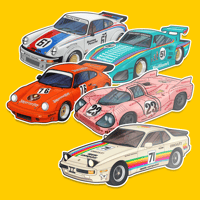 Racecar Sticker