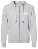 AWK Zip Up Hoodie Lightweight 2 Color Choices