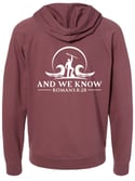 AWK Zip Up Hoodie Lightweight 2 Color Choices