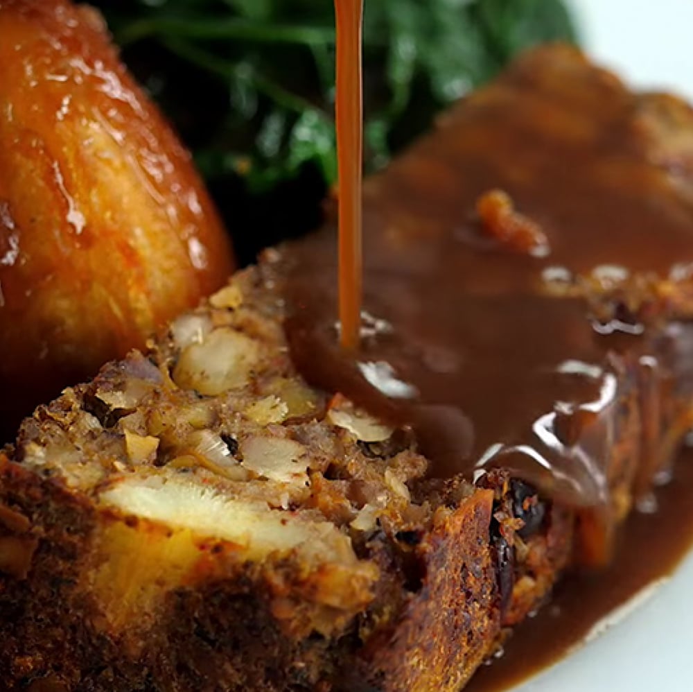 Nut Roast with Red Wine Gravy- Pre Order 16th - 19th February