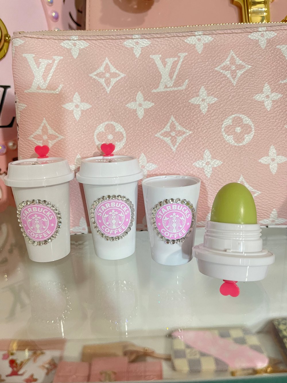 Image of Tiny Matcha lattè lip balm