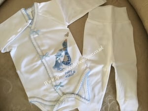 Image of Baby Cotton 2 piece outfit set 