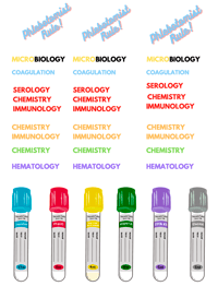 Image 3 of 62 Phlebotomy Study Stickers (Pre-Cut Manually)