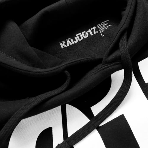 Image of FNDMNTLS Hoodie /  BLK/WHT