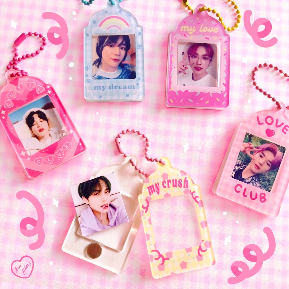 Acrylic Frame Keychains 