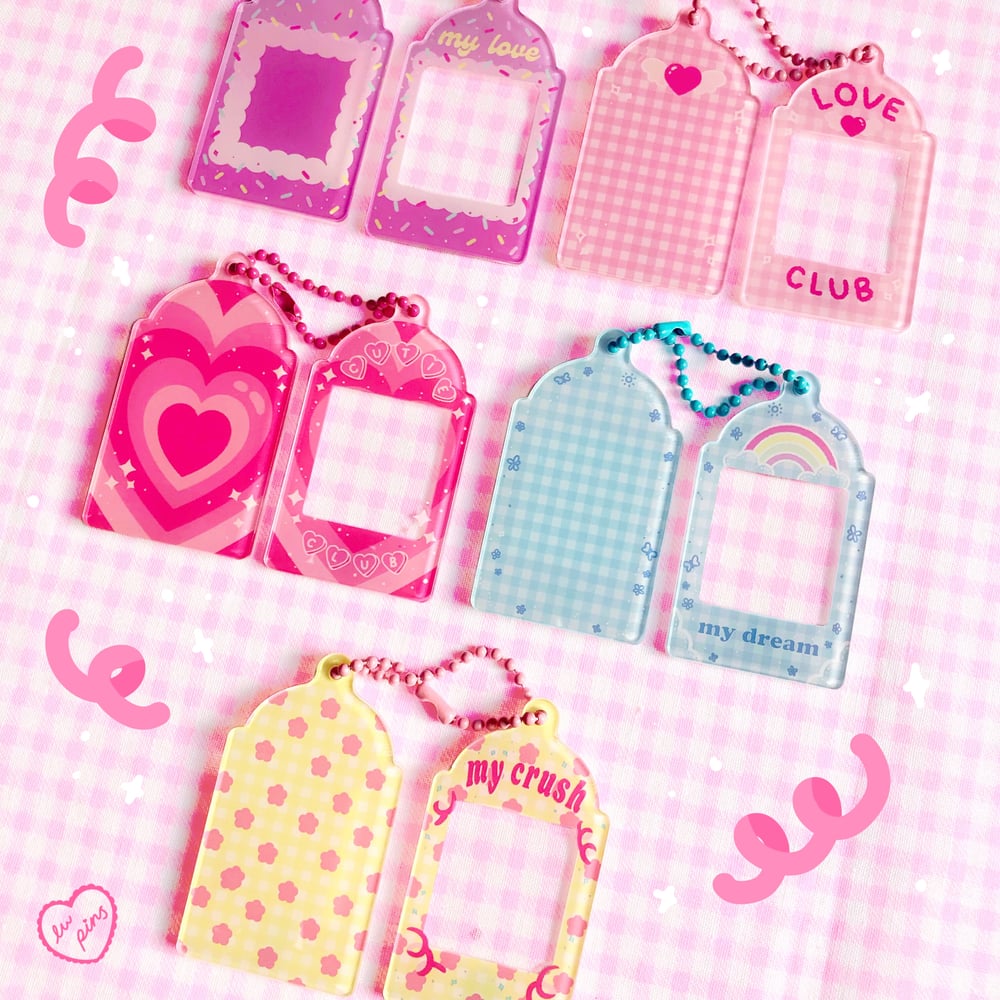 Acrylic Frame Keychains 