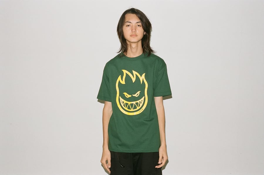 Image of Spitfire Bighead T-Shirt (Forrest Green)