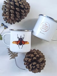 Image 2 of Rhino Beetle Camping Mug