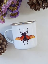 Image 4 of Rhino Beetle Camping Mug