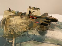 Image 1 of WW2 (British) Lancaster Bomber, Spitfire & Hurricane Fighters Die-cast Models