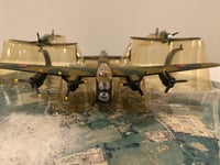 Image 2 of WW2 (British) Lancaster Bomber, Spitfire & Hurricane Fighters Die-cast Models