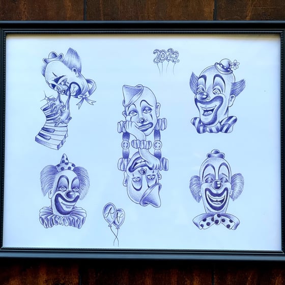 Image of “Send in the clowns” - Flash Print
