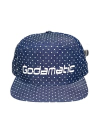 Image 3 of Godamatic Polka Dot Snap Back (3D) Logo