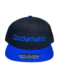 Image 2 of Godamatic 2 Tone Snap back (3D brick Logo) Hat 100% cotton