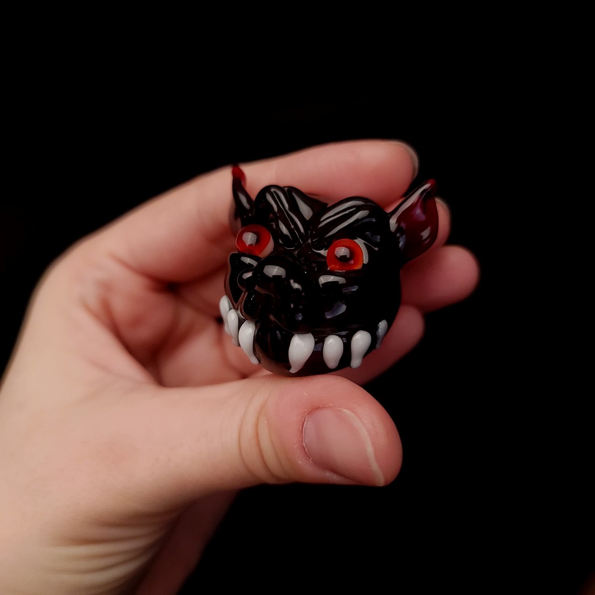 Image of Gargoyle Dark Red Elvis