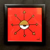 chaos eye   (original painting)   FRAMED