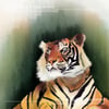 Fearless Tiger - Artwork - Limited Edition Prints