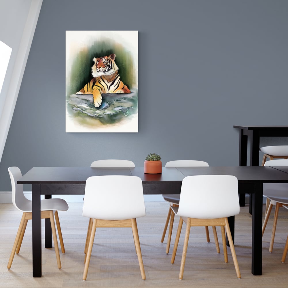 The Tiger - Artwork - Canvas Print 