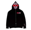 *VDAY EXCLUSIVE* PROCEED WITH AMBITION FULL ZIP HOODIE-BLACK 